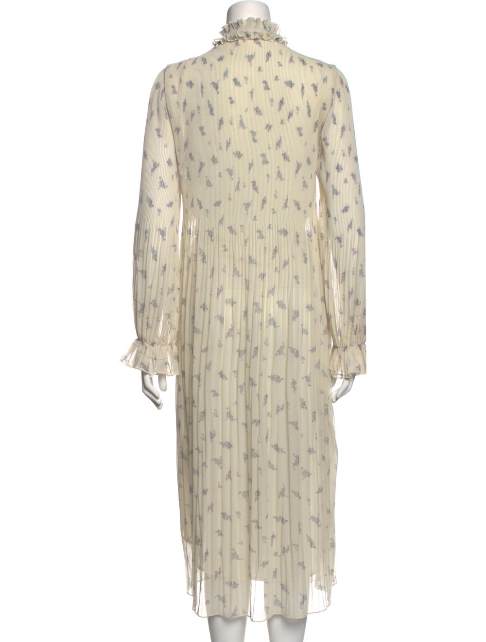 Ganni Floral Print Long Dress - image 3