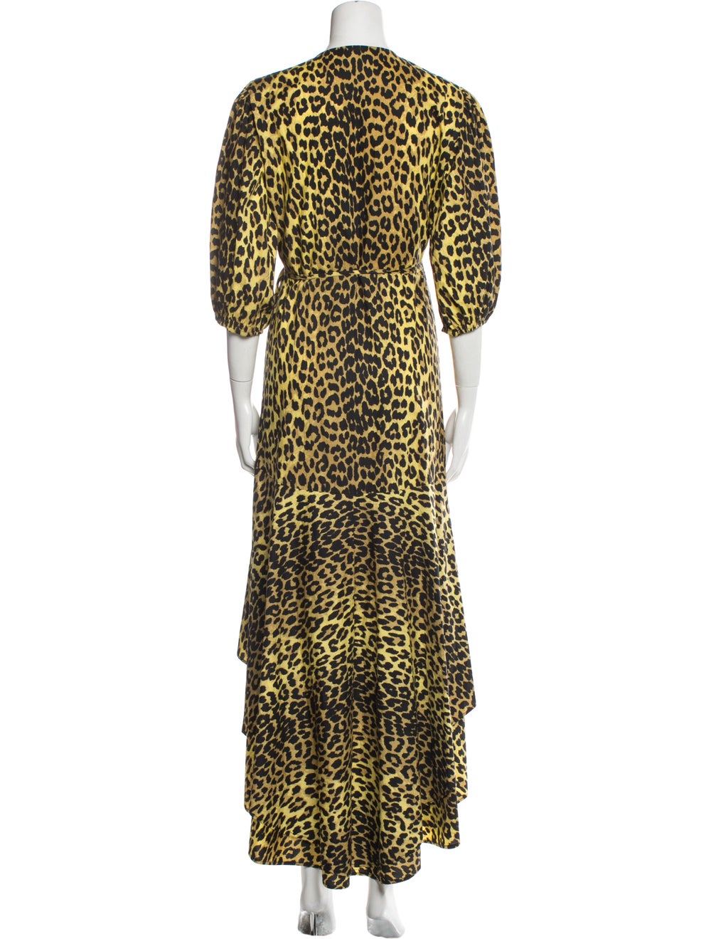 Ganni Animal Print Long Dress - image 3