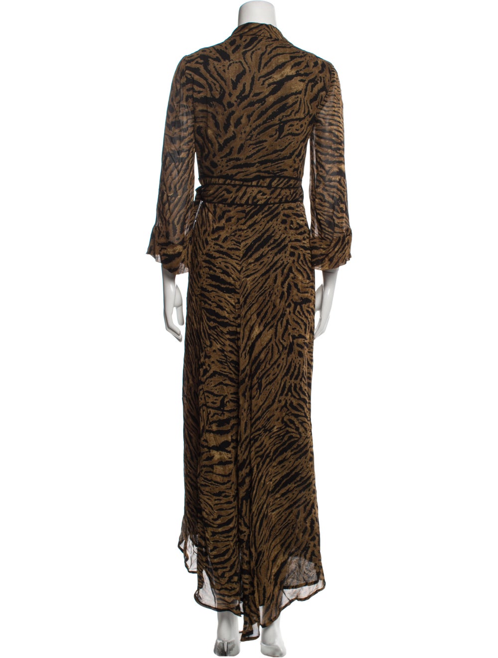 Ganni Animal Print Long Dress - image 3