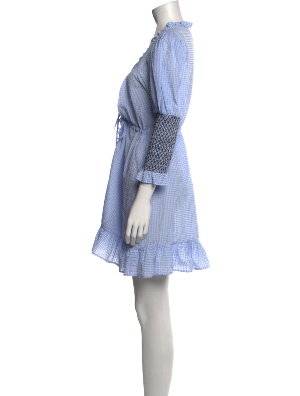 Ganni V-Neck Mini Dress - image 2