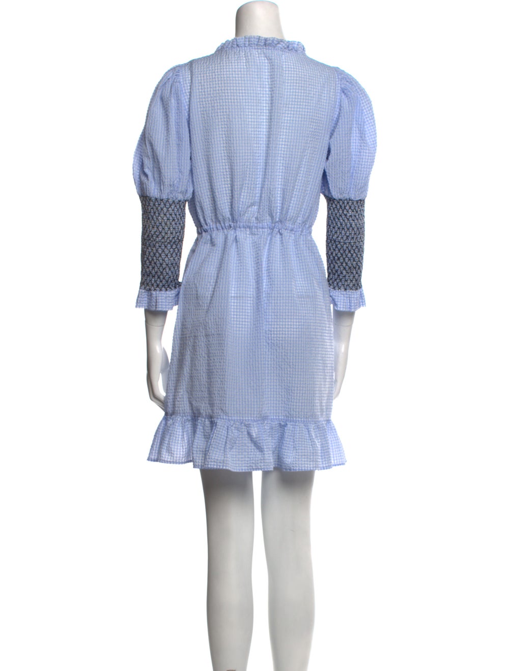 Ganni V-Neck Mini Dress - image 3