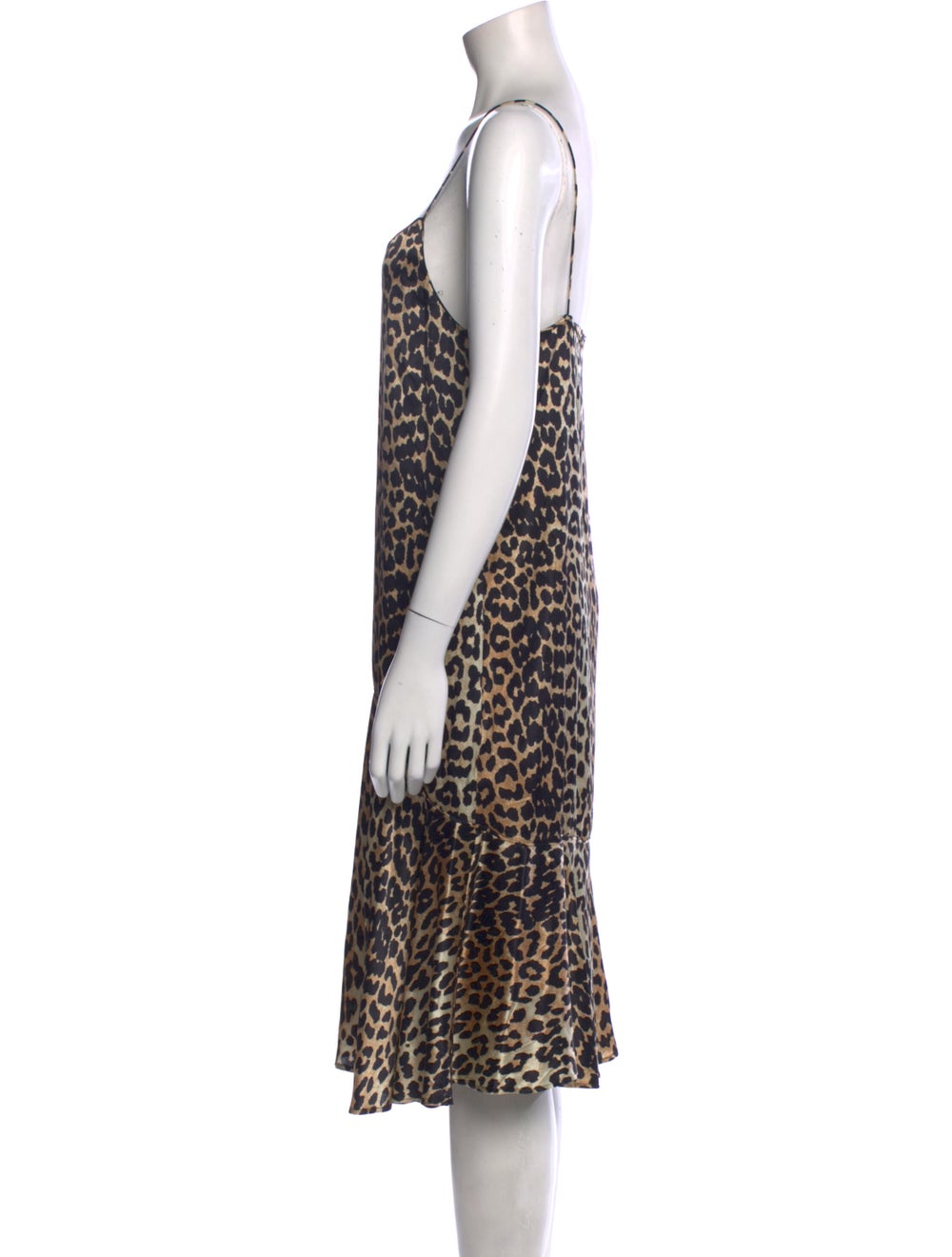 Ganni Silk Midi Length Dress - image 2