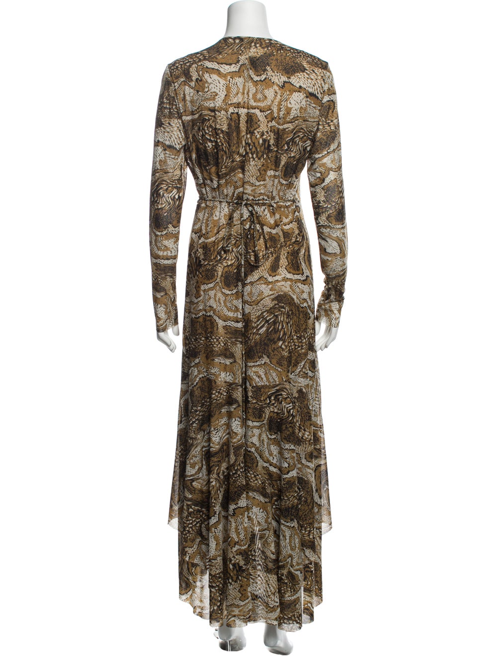 Ganni Animal Print Long Dress - image 3