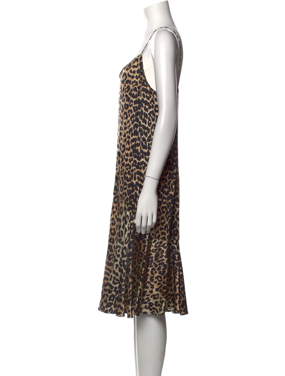Ganni Silk Midi Length Dress - image 2