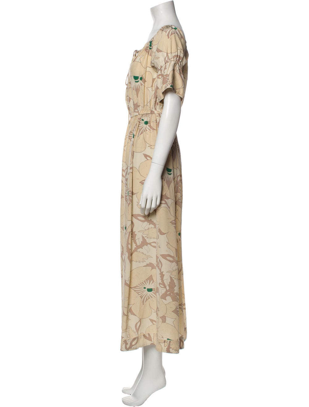 Ganni Silk Long Dress - image 2