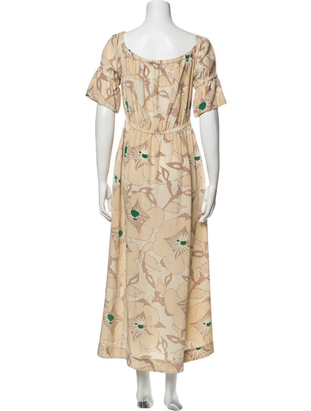 Ganni Silk Long Dress - image 3