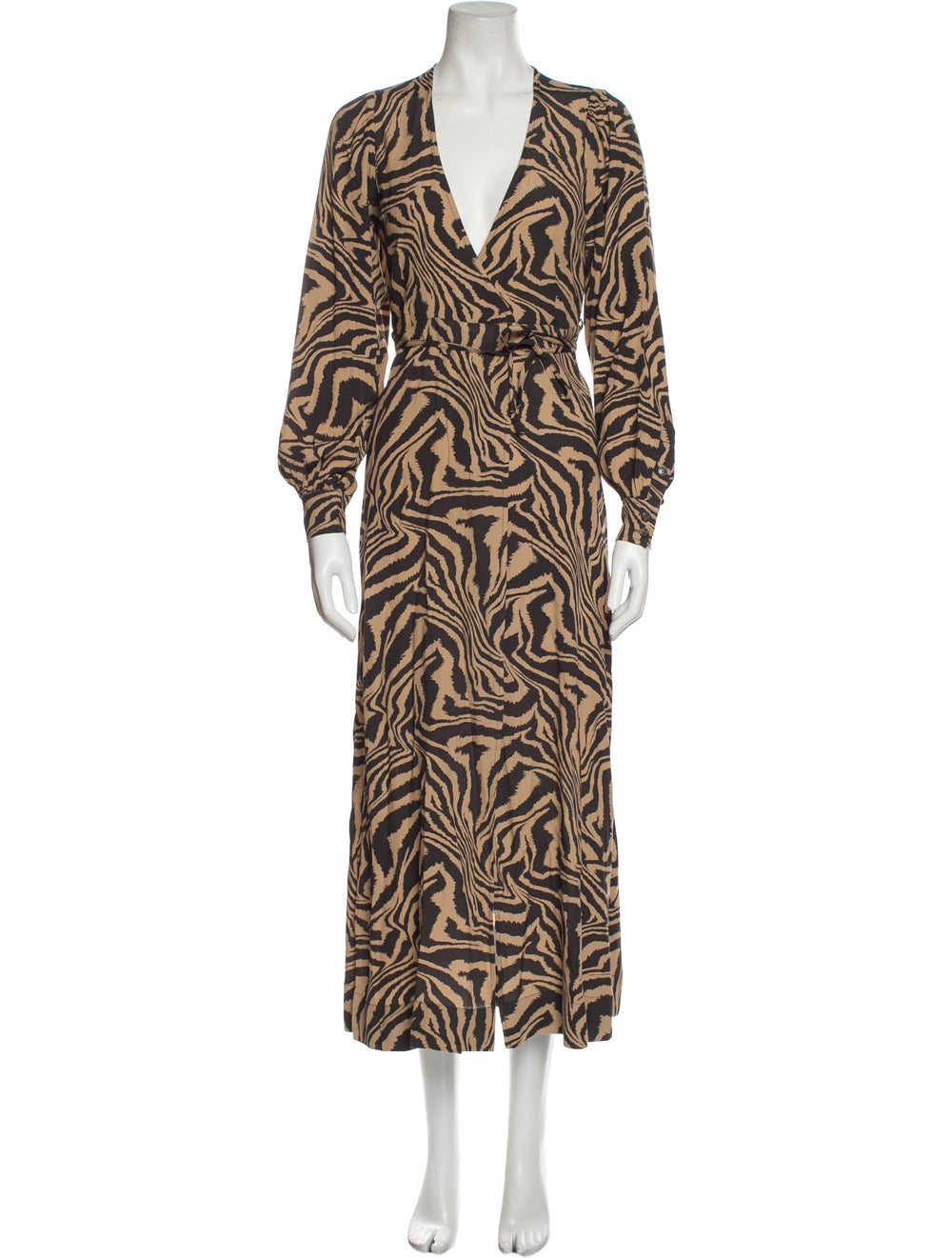 Ganni Printed Long Dress w/ Tags - image 1