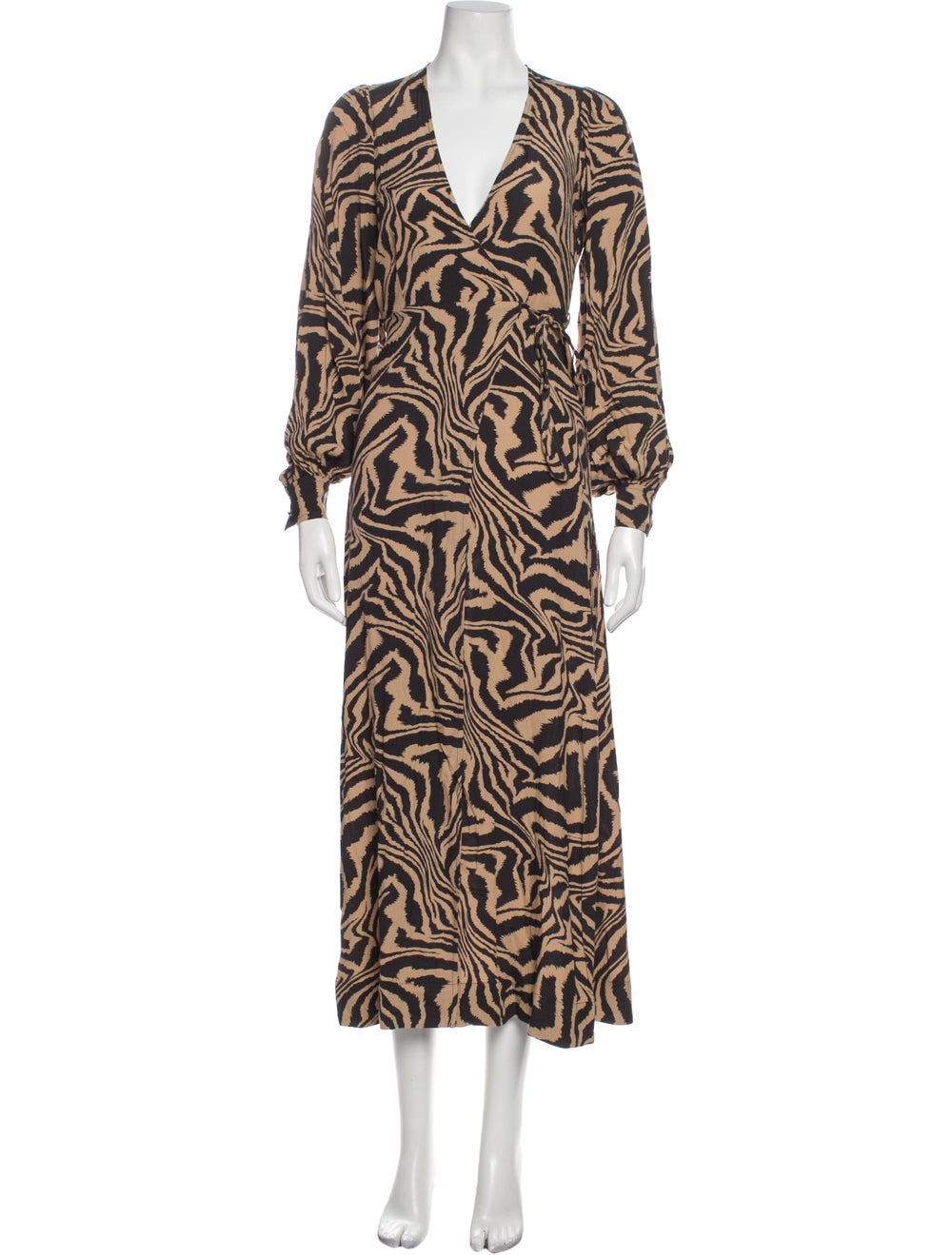 Ganni Printed Long Dress w/ Tags - image 1