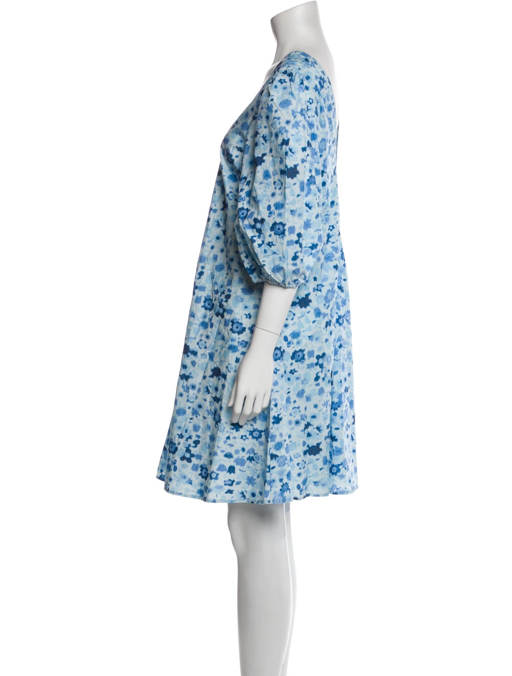 Ganni Floral Print Mini Dress - image 2