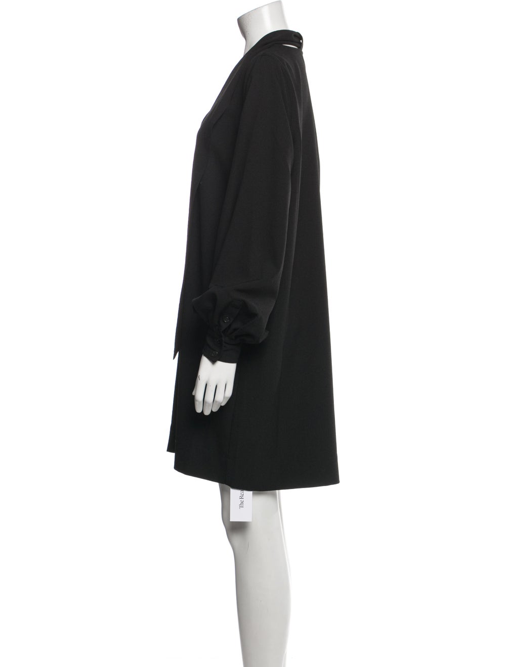 Ganni V-Neck Mini Dress - image 2