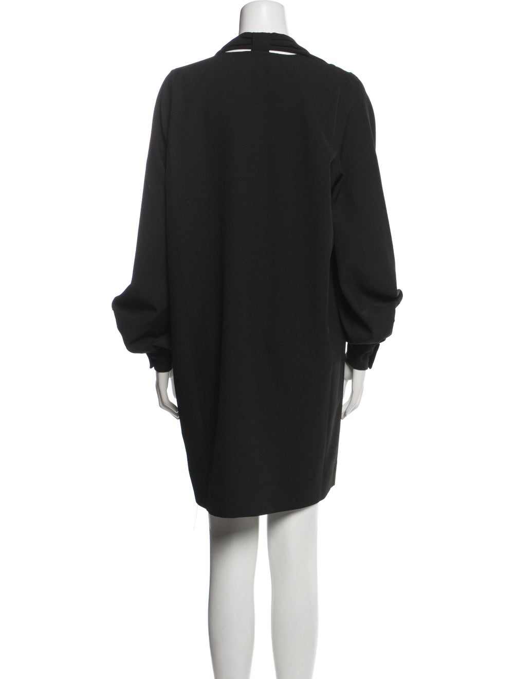Ganni V-Neck Mini Dress - image 3