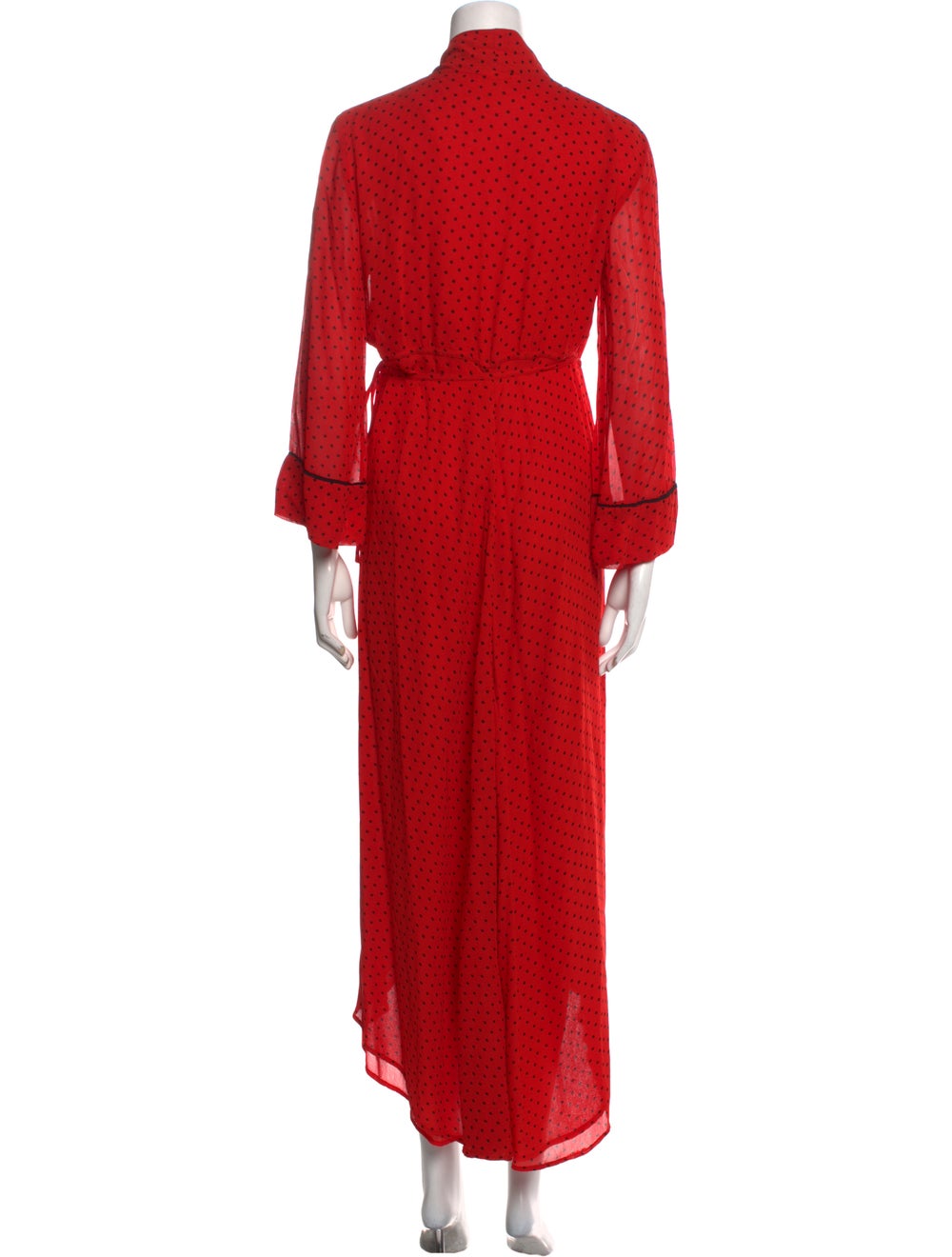 Ganni V-Neck Long Dress - image 3
