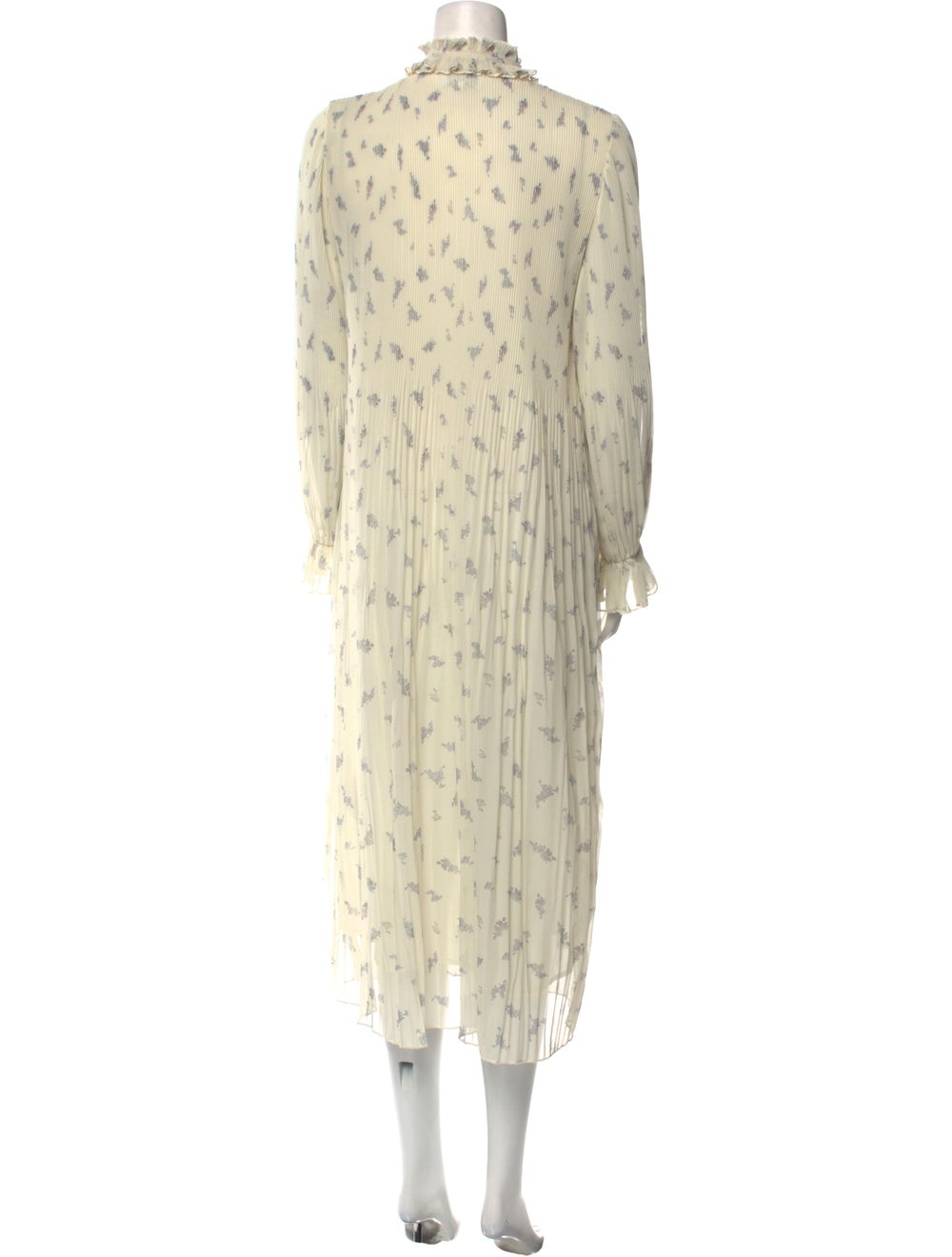 Ganni Floral Print Long Dress - image 3