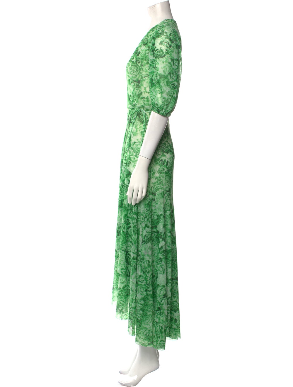 Ganni Floral Print Long Dress - image 2