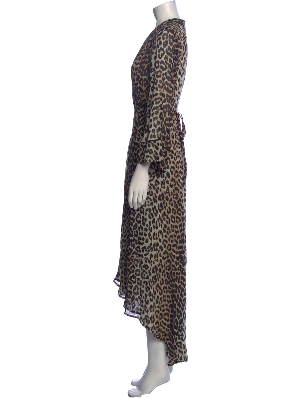 Ganni Animal Print Long Dress w/ Tags - image 2