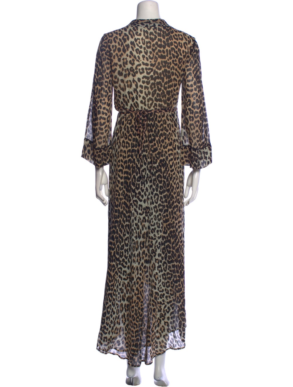 Ganni Animal Print Long Dress w/ Tags - image 3