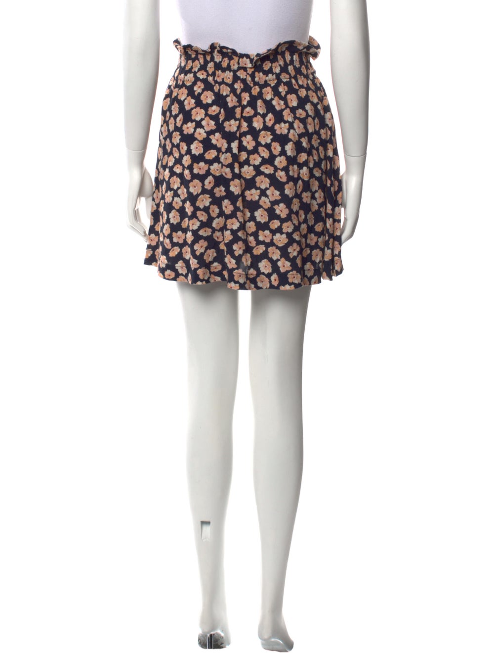 Ganni Floral Print Mini Skirt - image 3