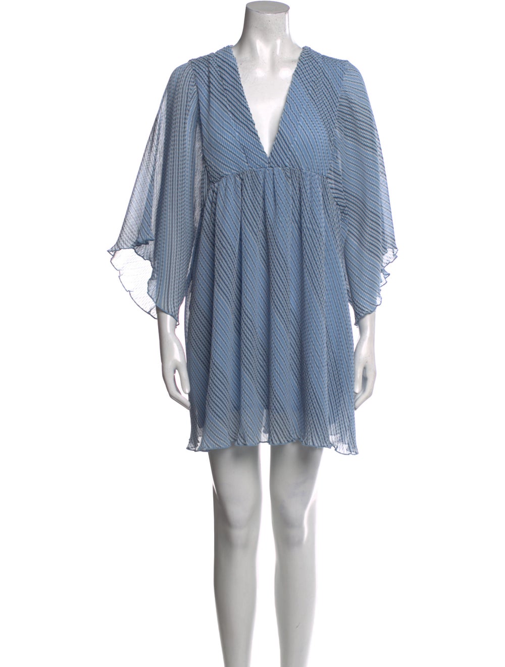 Ganni Striped Mini Dress - image 1