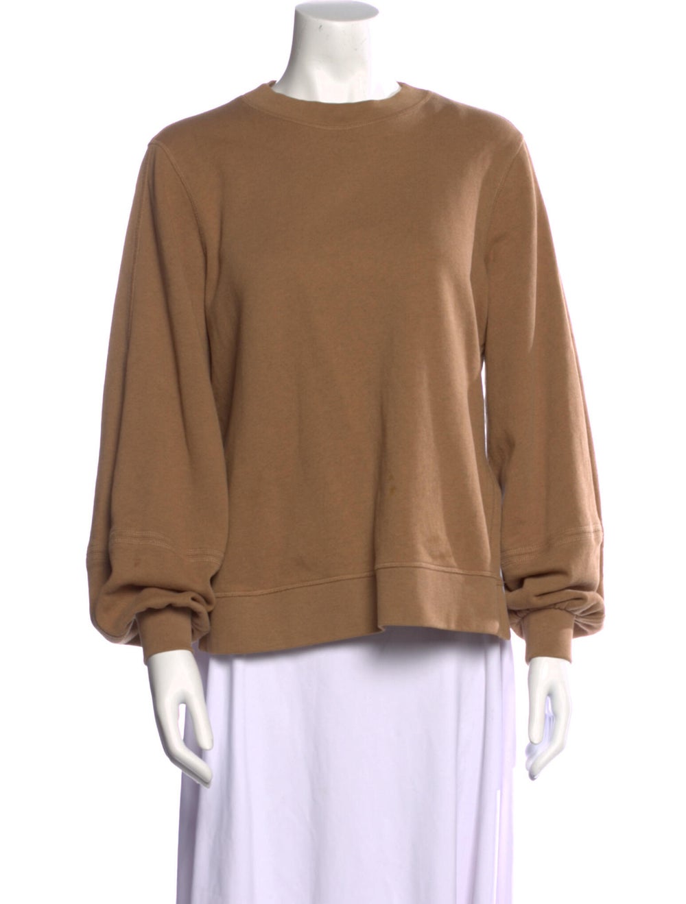 Ganni Crew Neck Long Sleeve Sweatshirt - image 1