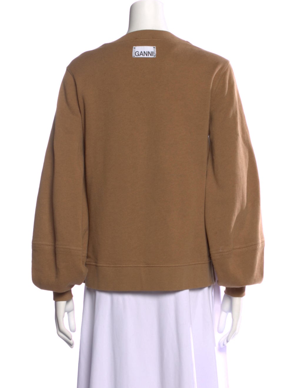 Ganni Crew Neck Long Sleeve Sweatshirt - image 3