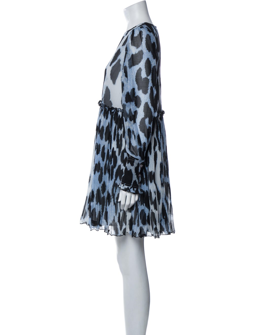 Ganni Animal Print Mini Dress - image 2