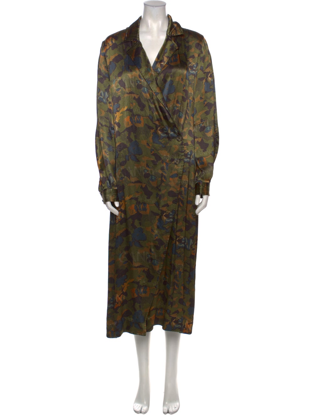 Ganni Printed Long Dress - image 1
