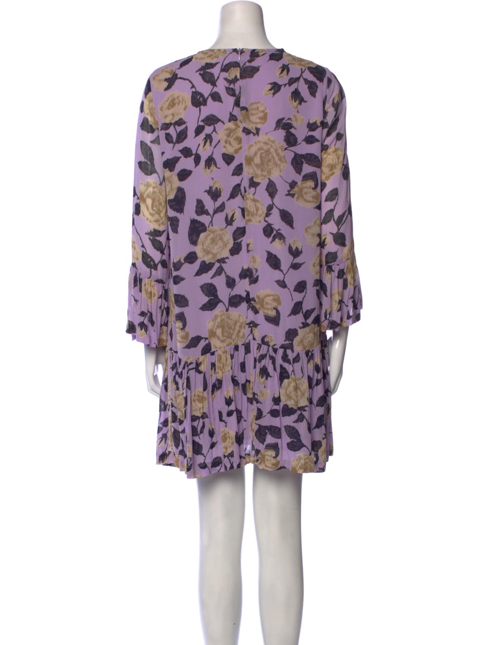 Ganni Floral Print Mini Dress - image 3