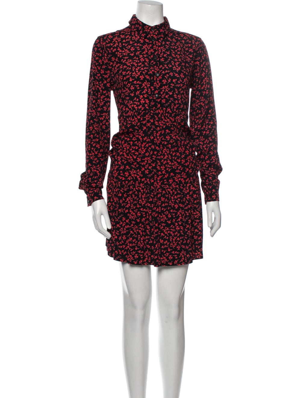 Ganni Printed Mini Dress - image 1