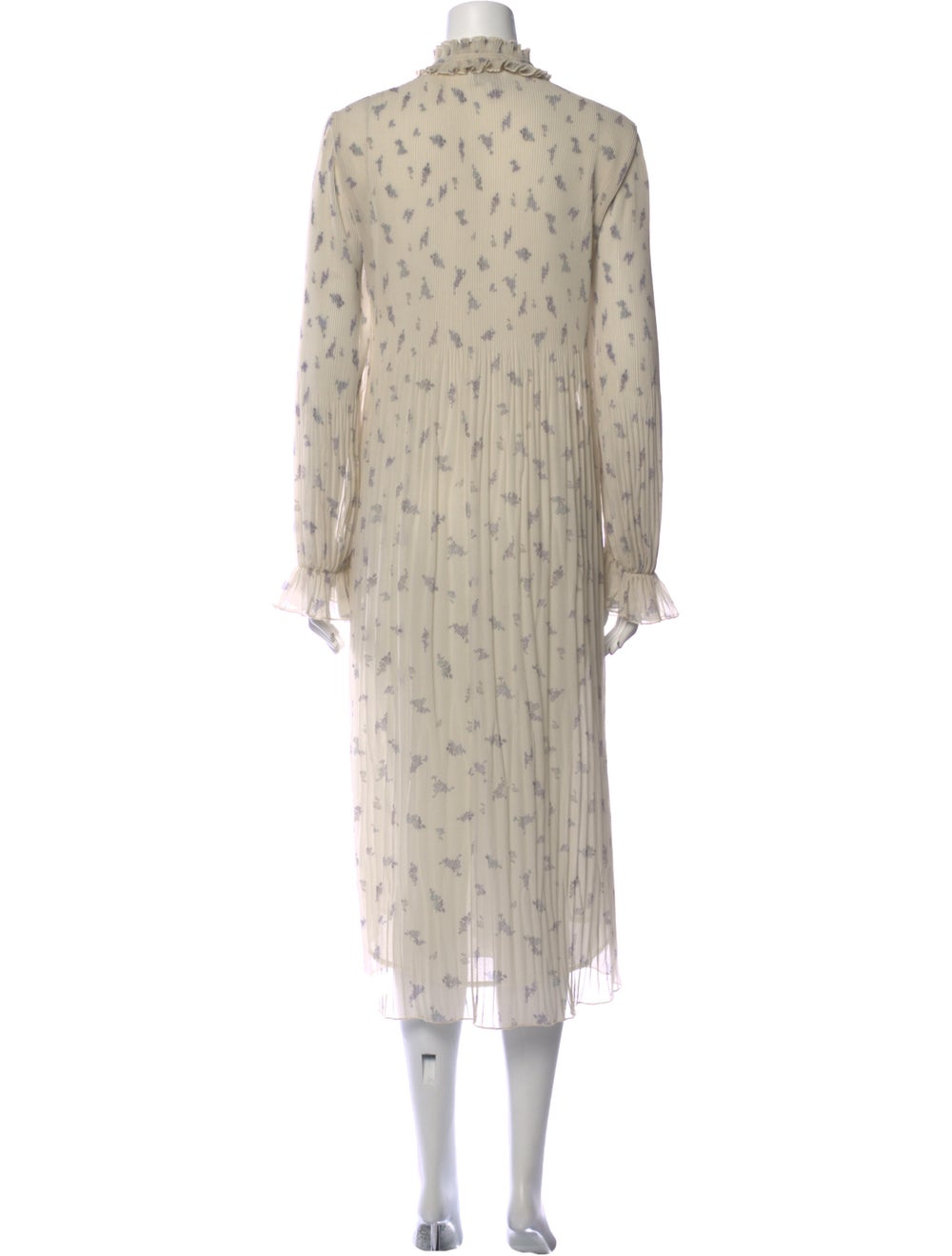 Ganni Floral Print Long Dress - image 3