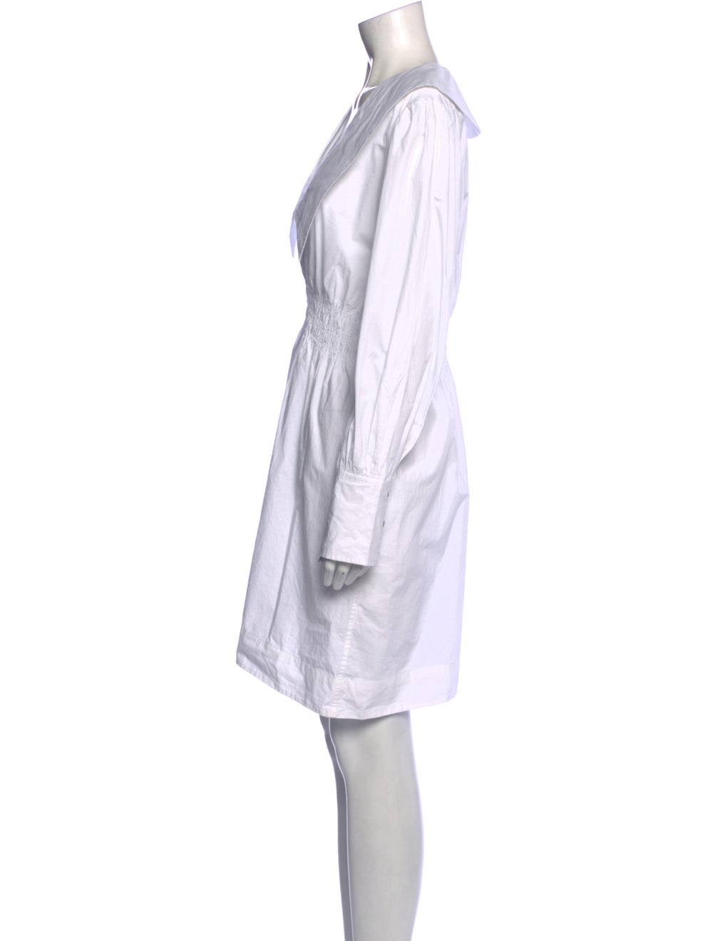 Ganni V-Neck Mini Dress - image 2