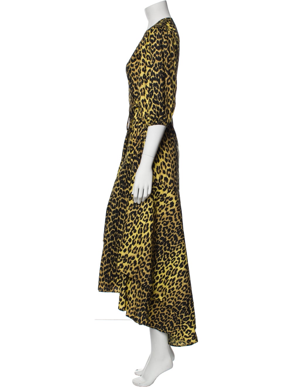 Ganni Animal Print Long Dress - image 2