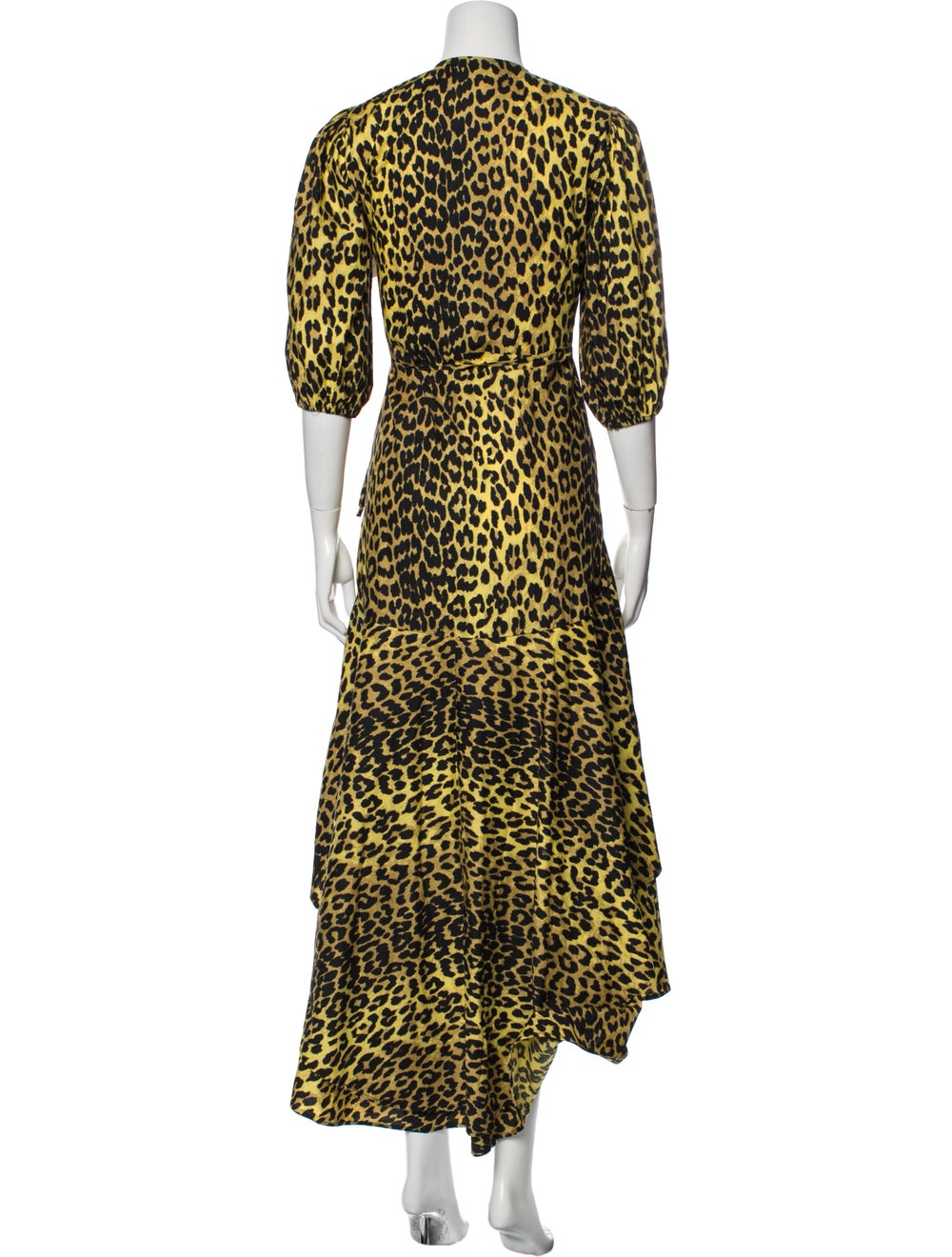 Ganni Animal Print Long Dress - image 3
