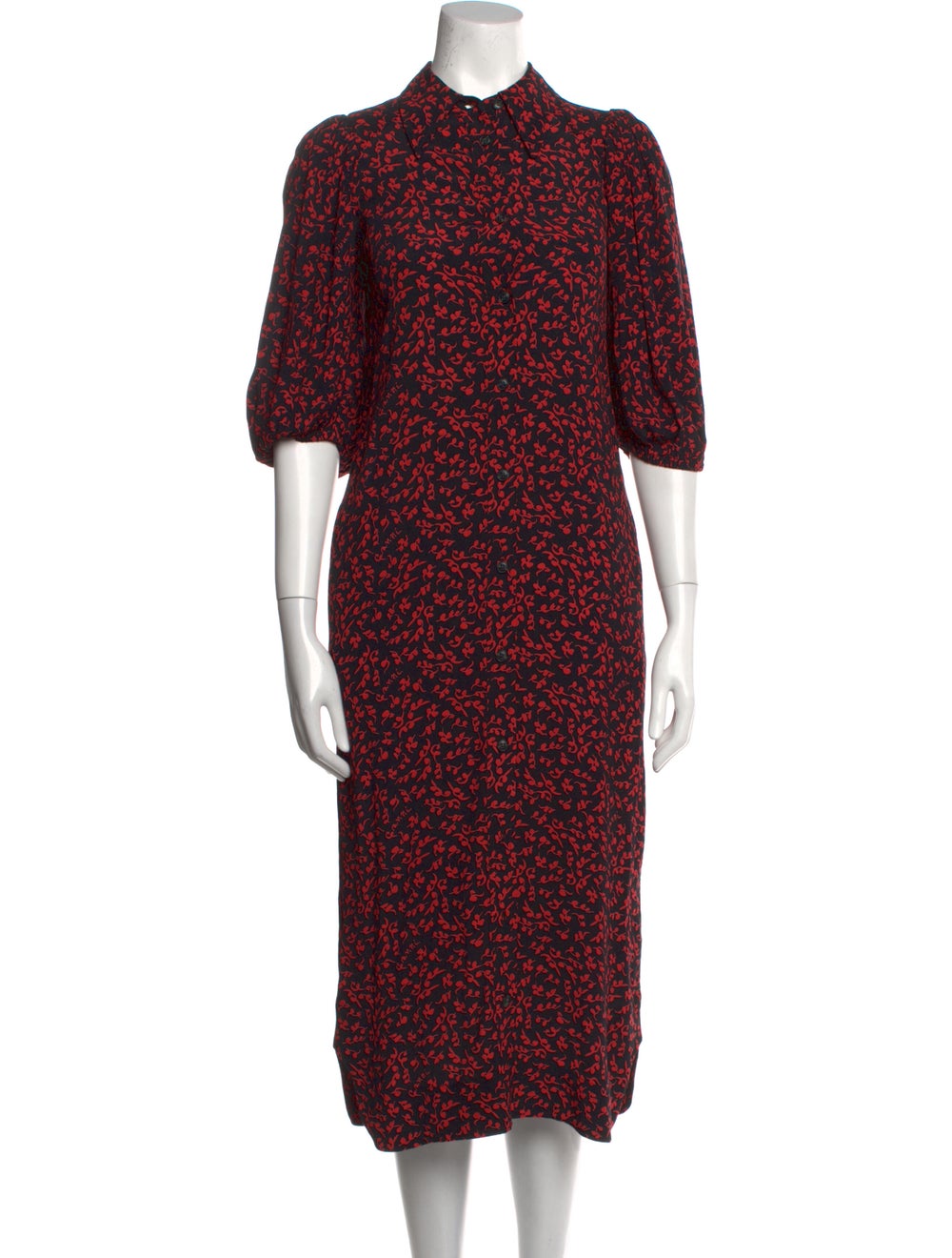 Ganni Printed Long Dress w/ Tags - image 1