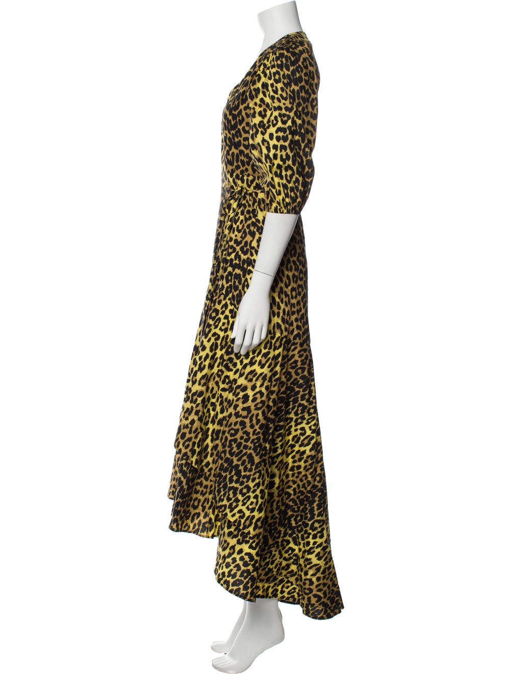 Ganni Animal Print Long Dress - image 2