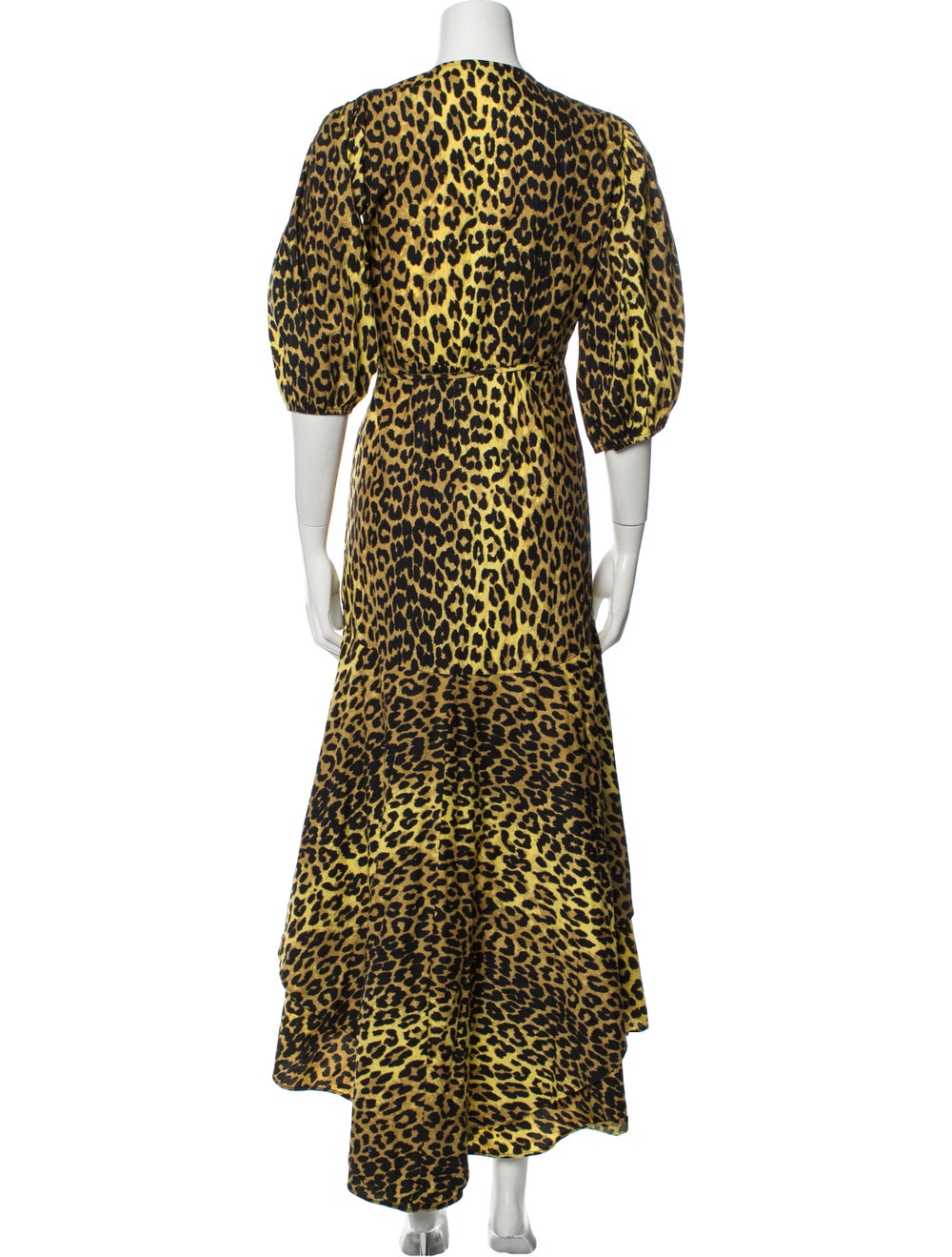 Ganni Animal Print Long Dress - image 3