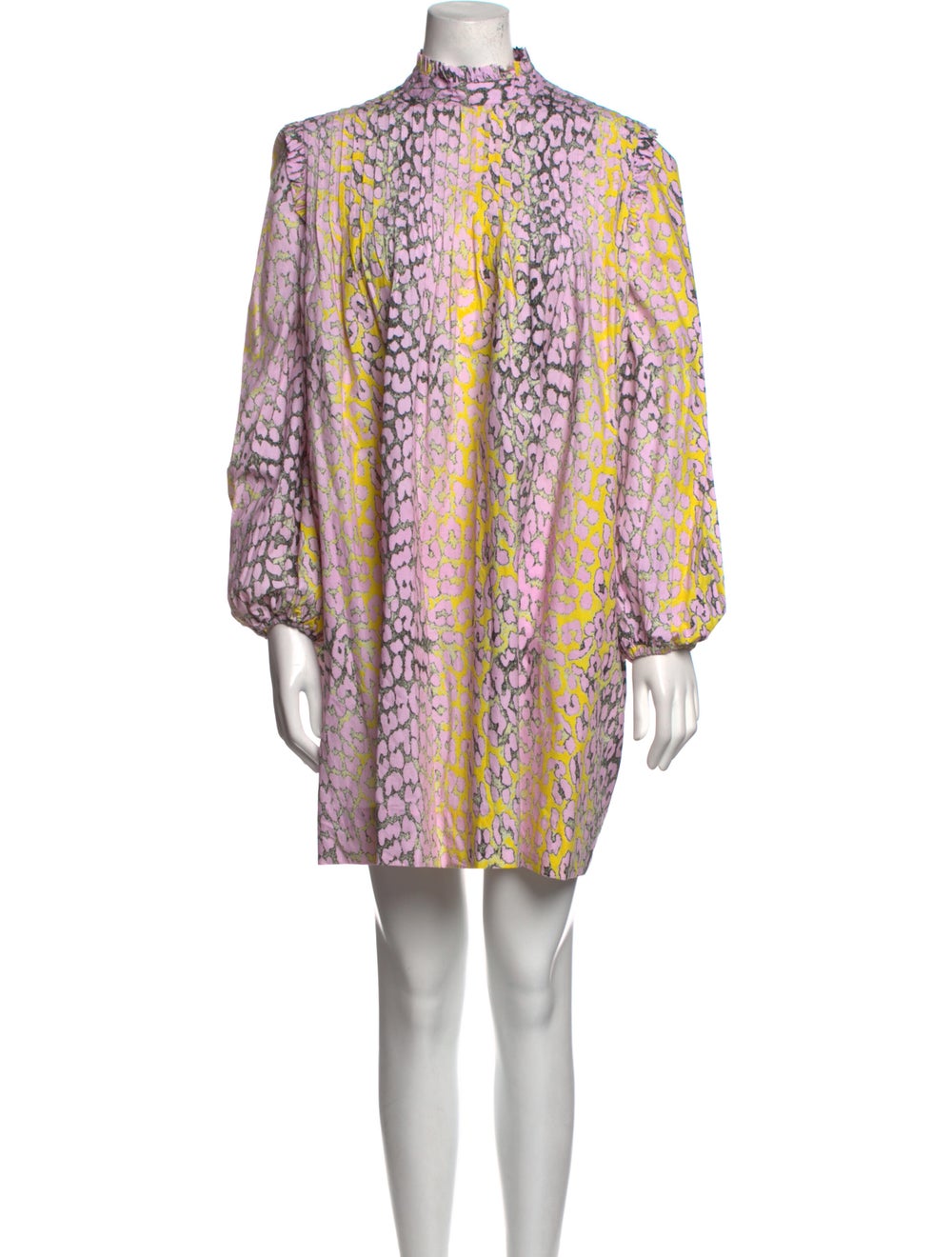 Ganni Printed Mini Dress - image 1
