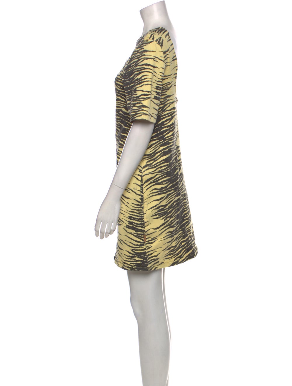 Ganni Animal Print Mini Dress - image 2