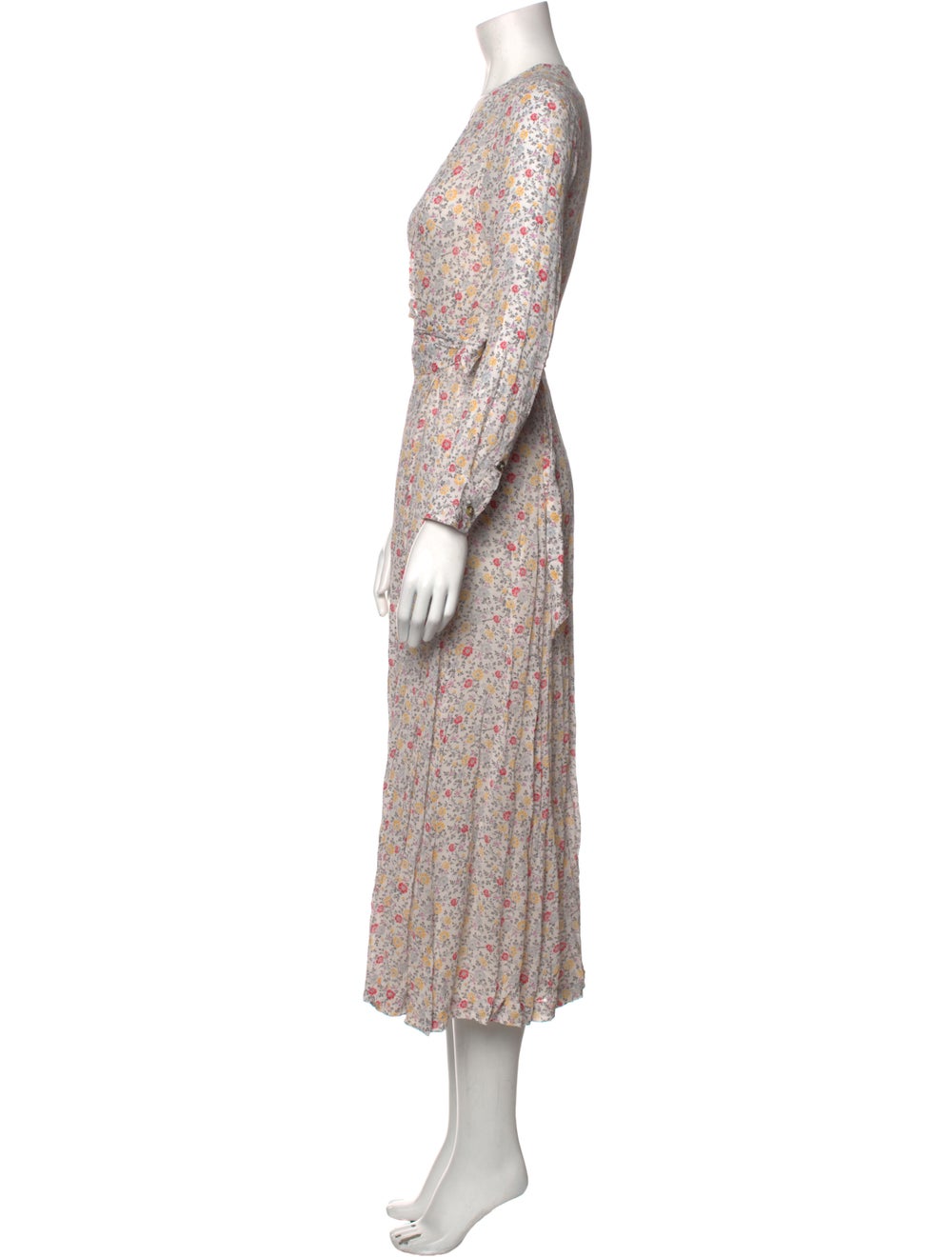 Ganni Floral Print Long Dress - image 2