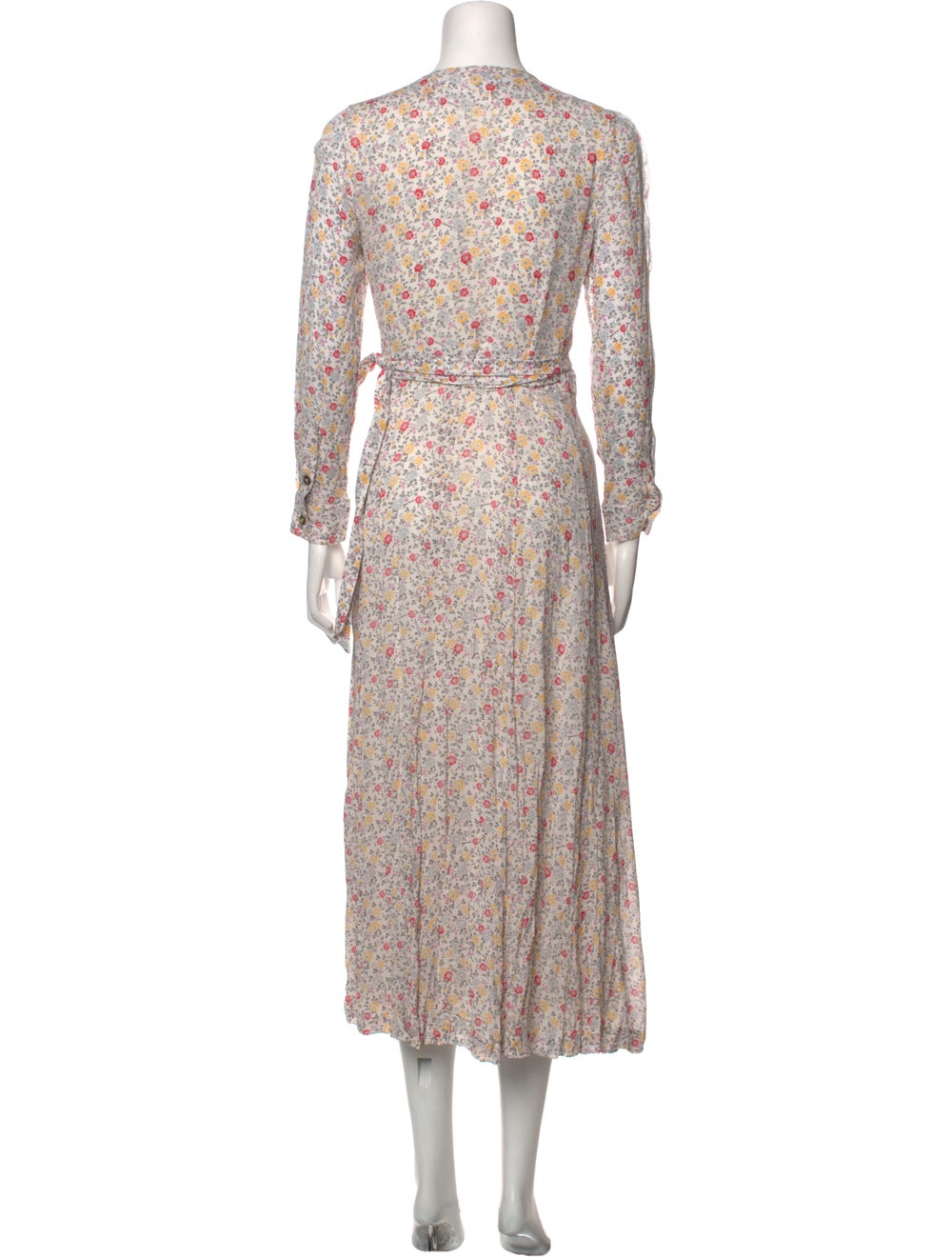 Ganni Floral Print Long Dress - image 3