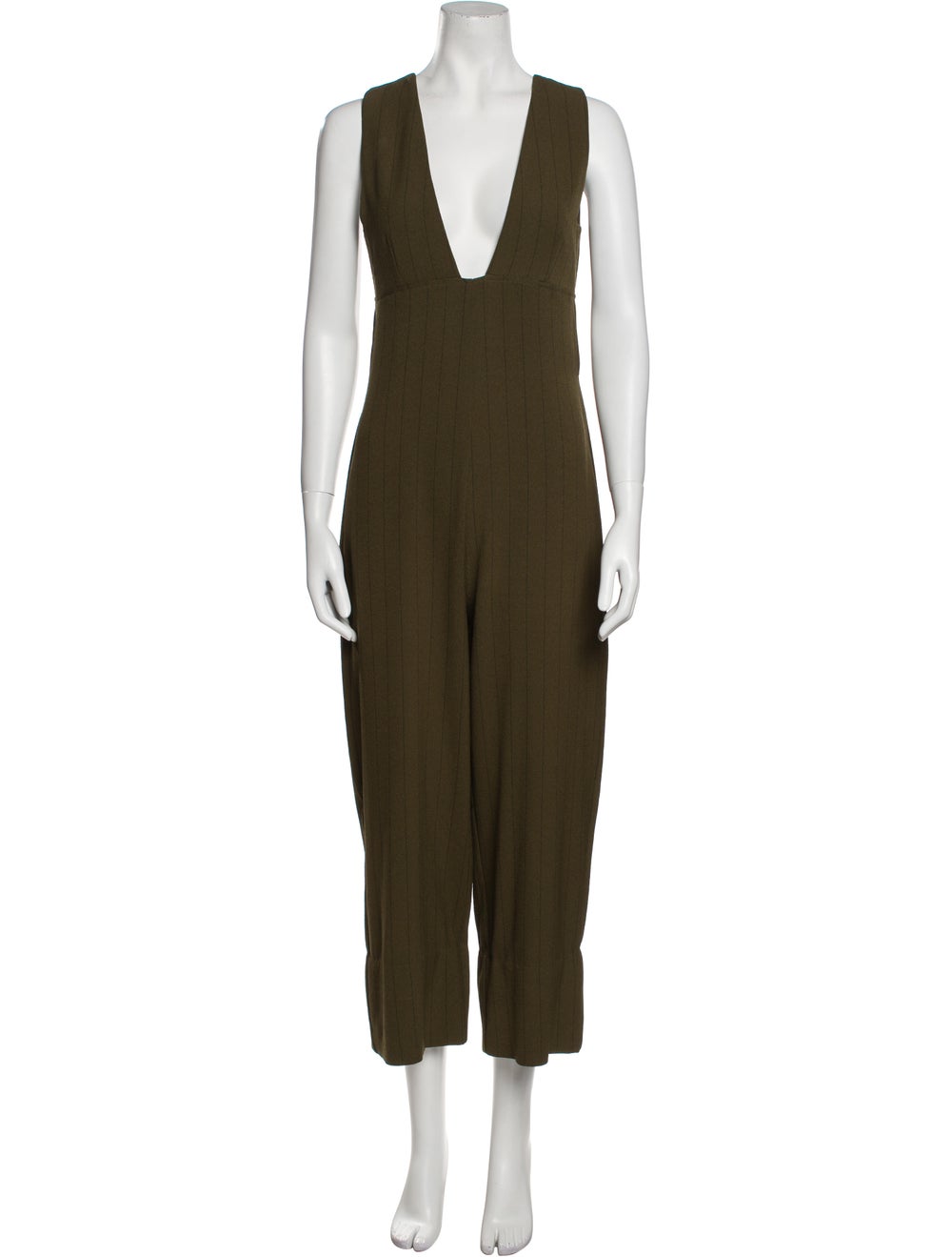 Ganni V-Neck Jumpsuit - image 1
