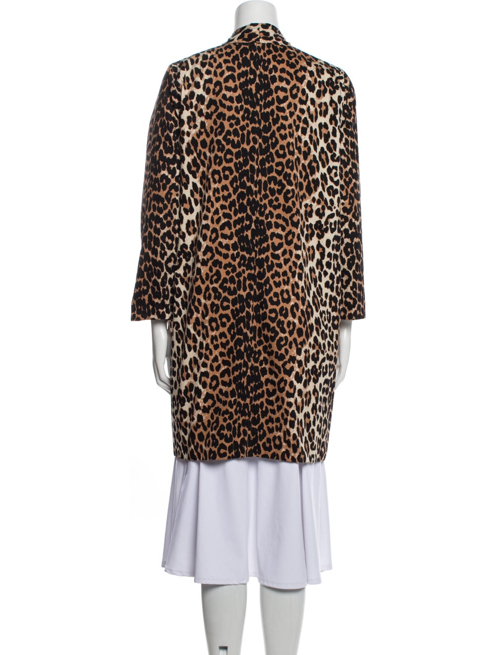 Ganni Animal Print Coat - image 3