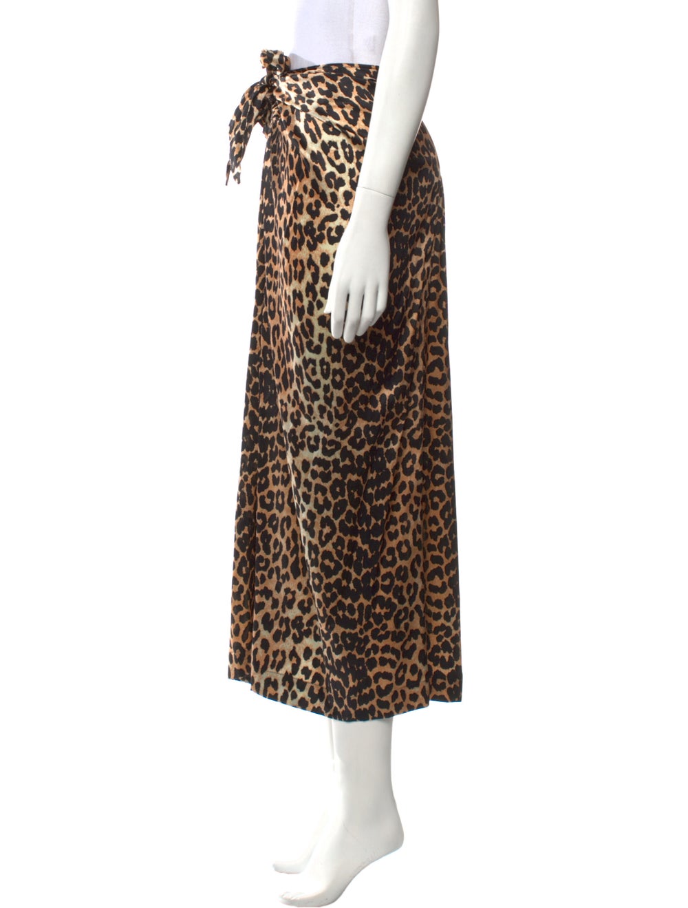 Ganni Silk Midi Length Skirt w/ Tags - image 2