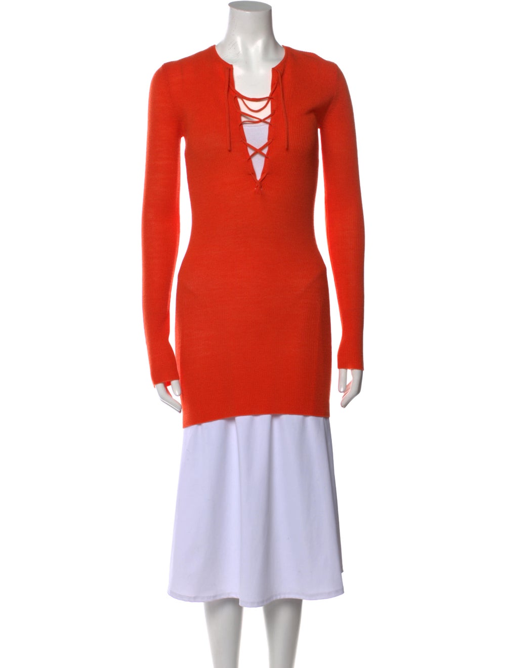 Ganni V-Neck Sweater - image 1