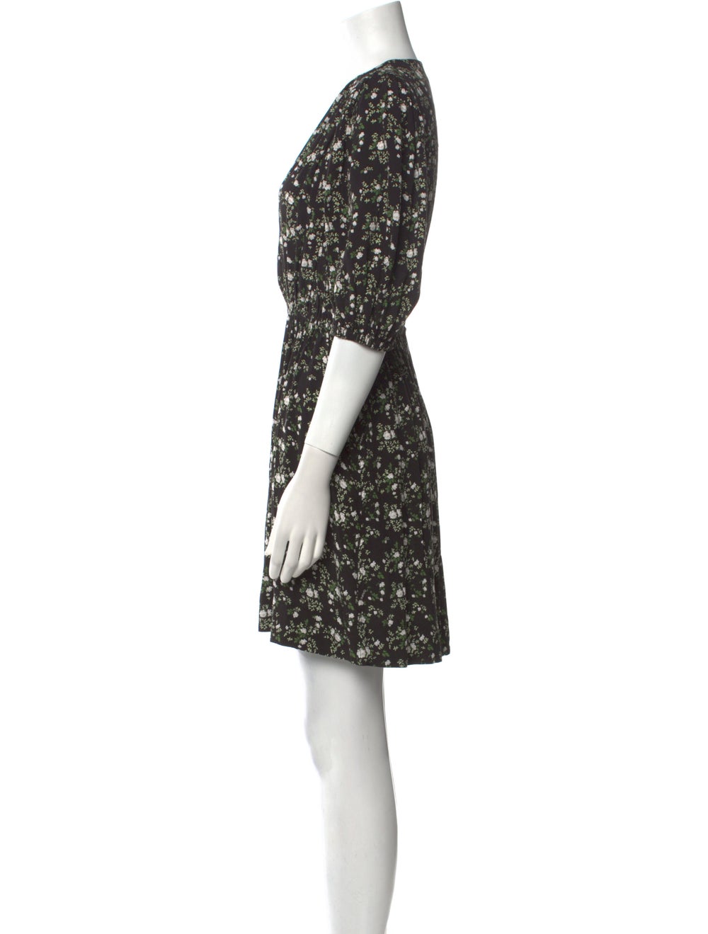 Ganni Floral Print Mini Dress - image 2
