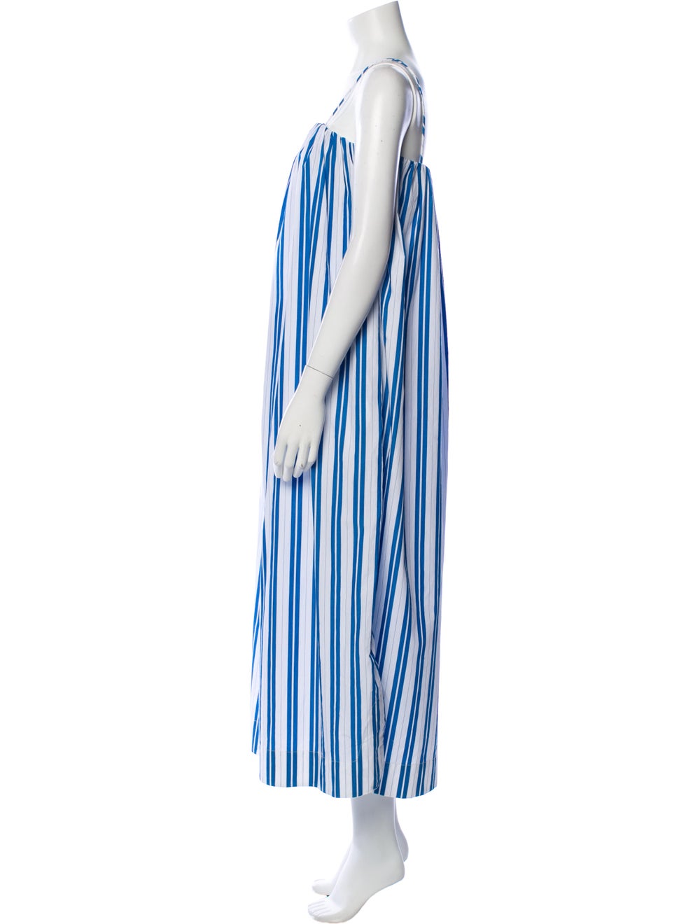 Ganni Plaid Print Long Dress w/ Tags - image 2