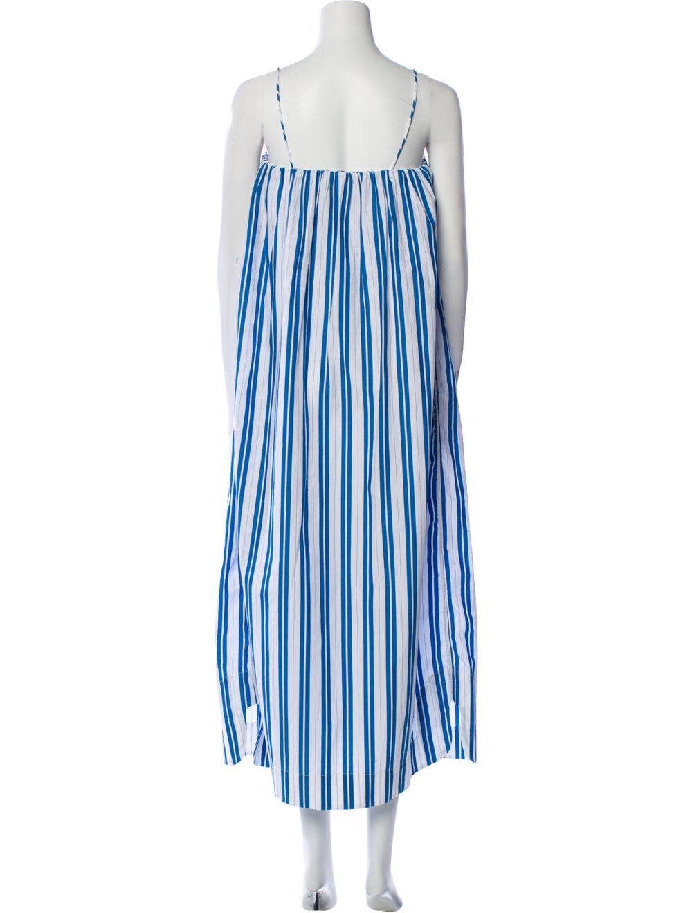 Ganni Plaid Print Long Dress w/ Tags - image 3