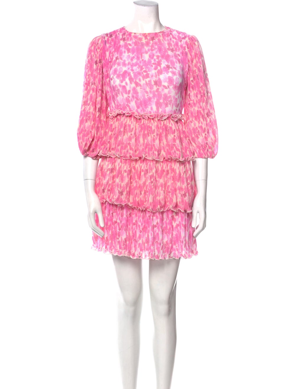 Ganni Printed Mini Dress - image 1