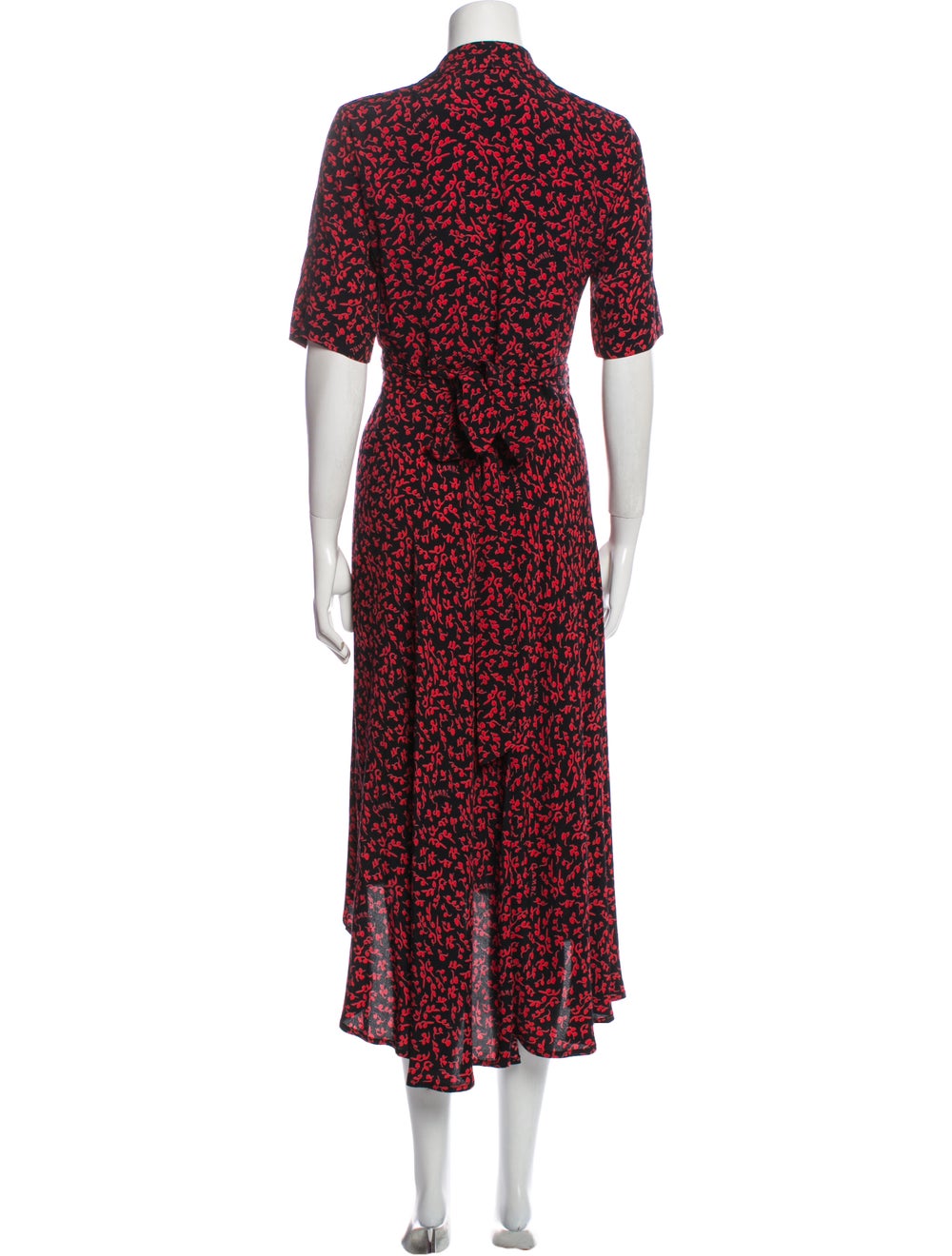 Ganni Floral Print Long Dress - image 3