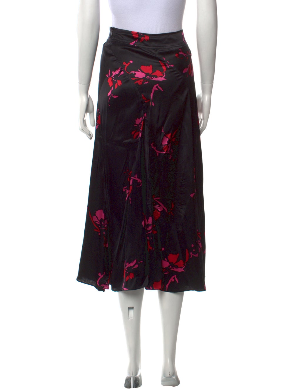 Ganni Silk Midi Length Skirt - image 3