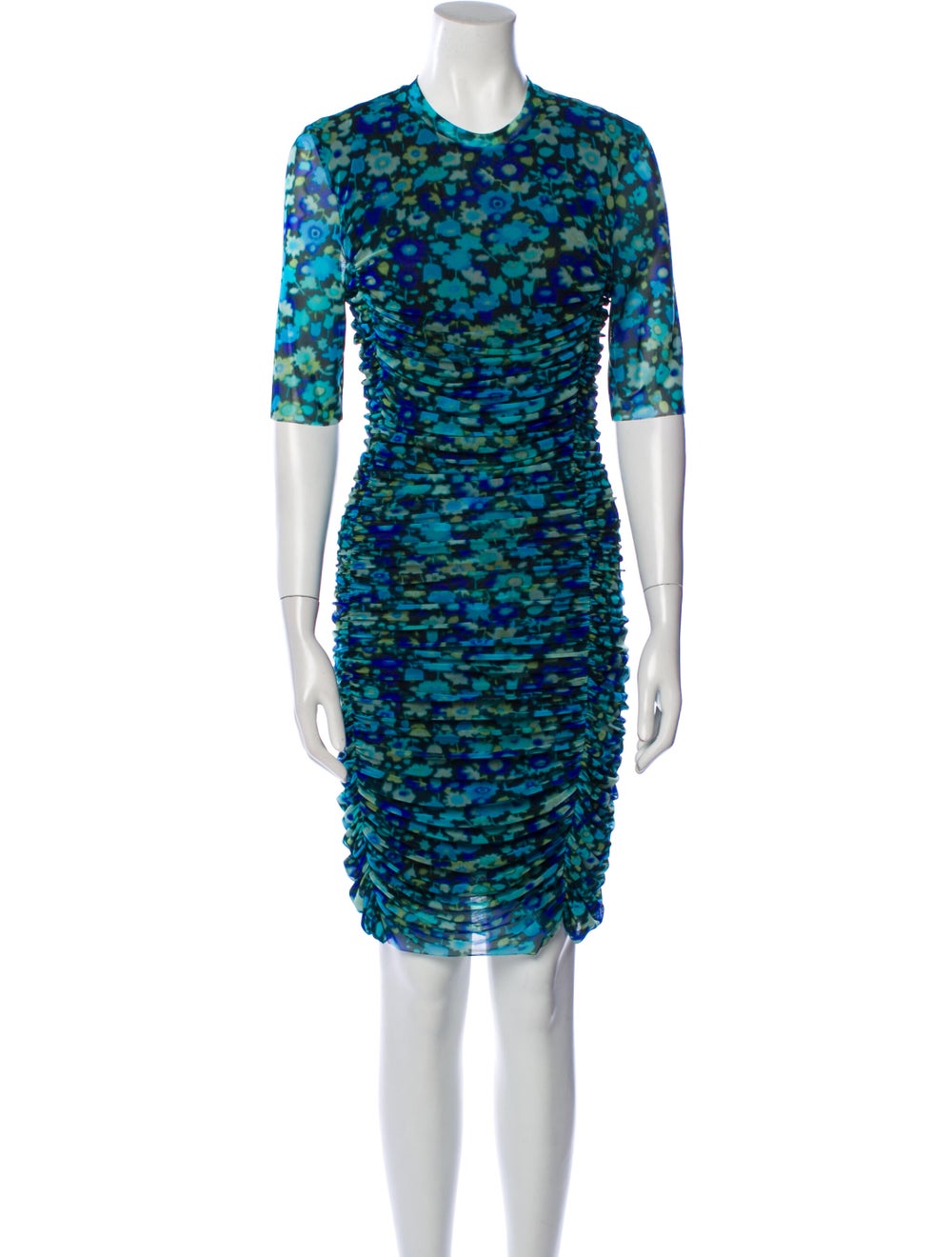 Ganni Printed Mini Dress - image 1